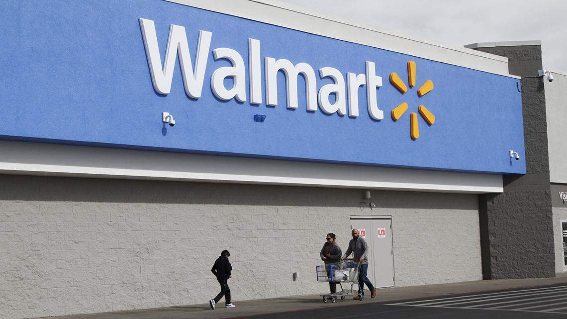 People shop at a Walmart Thursday, Feb. 6, 2020, in El Paso, Texas.