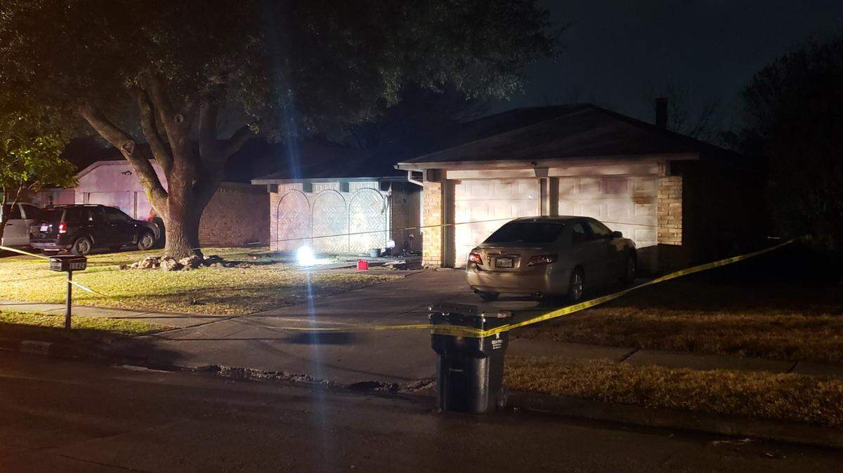 A man is accused of intentionally starting a fire at a home where his estranged wife was staying, officials say.