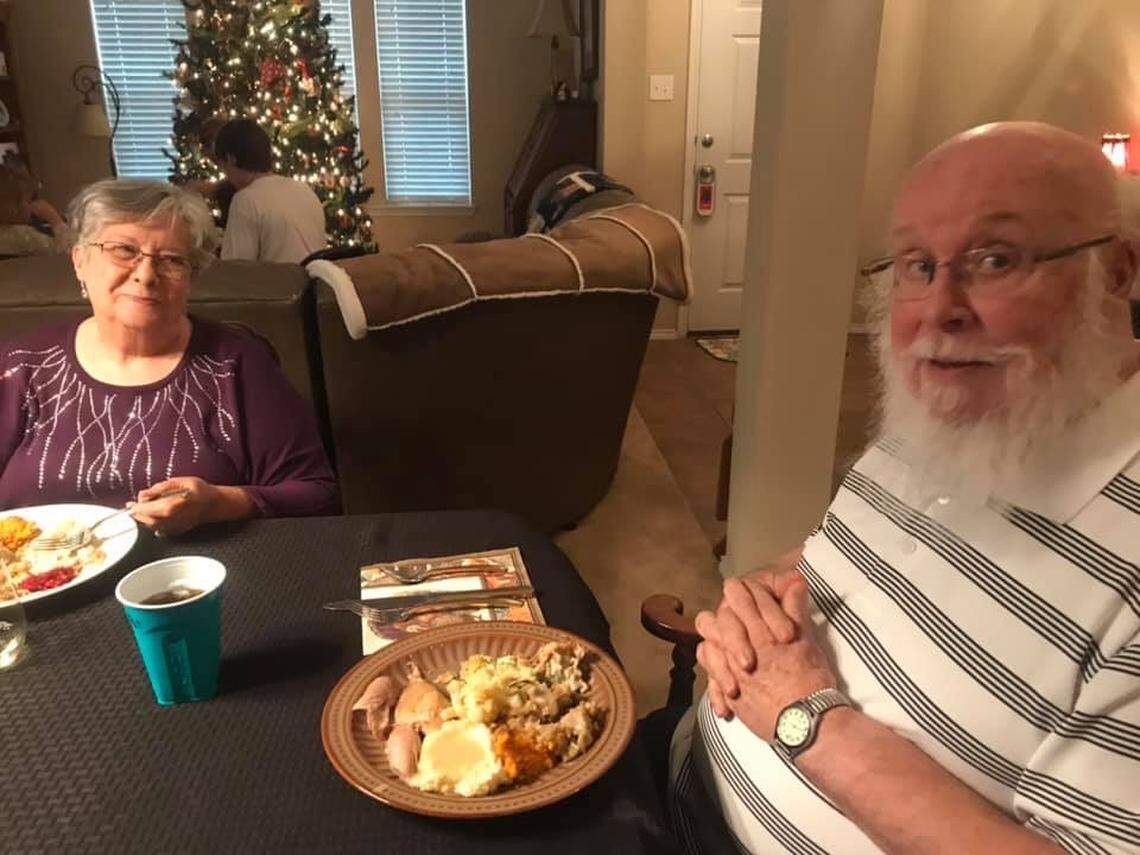 Pat James died Sunday and the family received word that his coronavirus test results were positive. Now his widow, Jean James, can be tested for the disease.