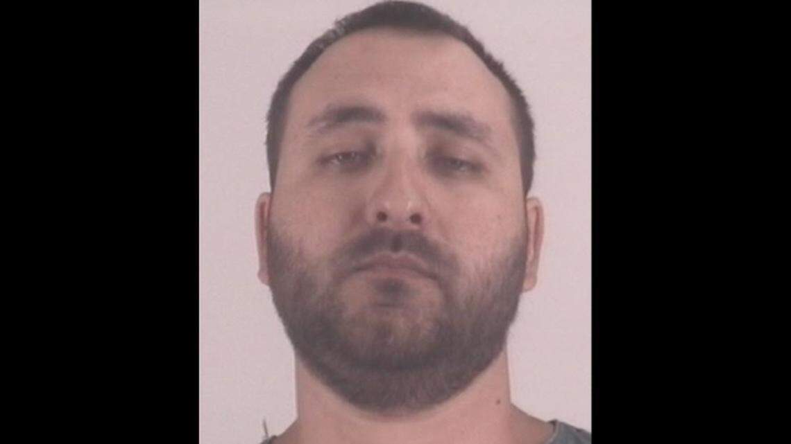 Michael Jason Meusz was arrested early Thursday after Fort Worth police say he stabbed a man for setting off fireworks and then barricaded himself in a residence.