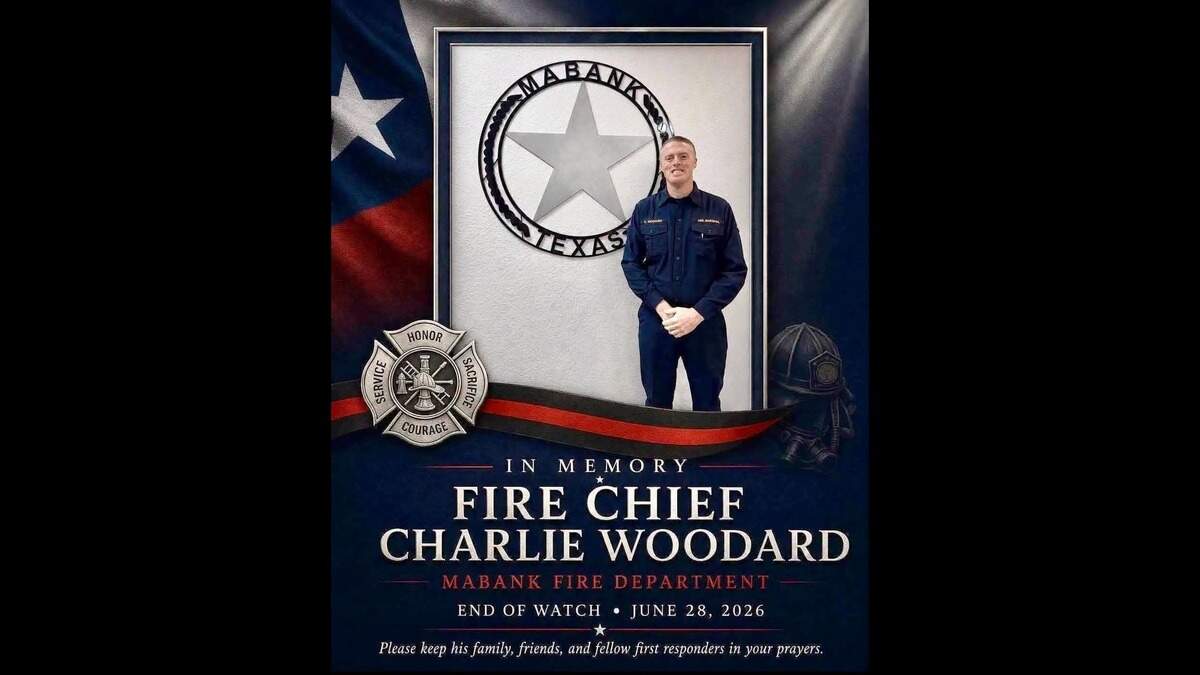 Mabank Fire Chief Charles Woodard was on U.S. Business 175 directing traffic near the rodeo grounds when he stepped into the westbound lane and was struck by a Chevrolet pickup, investigators said.