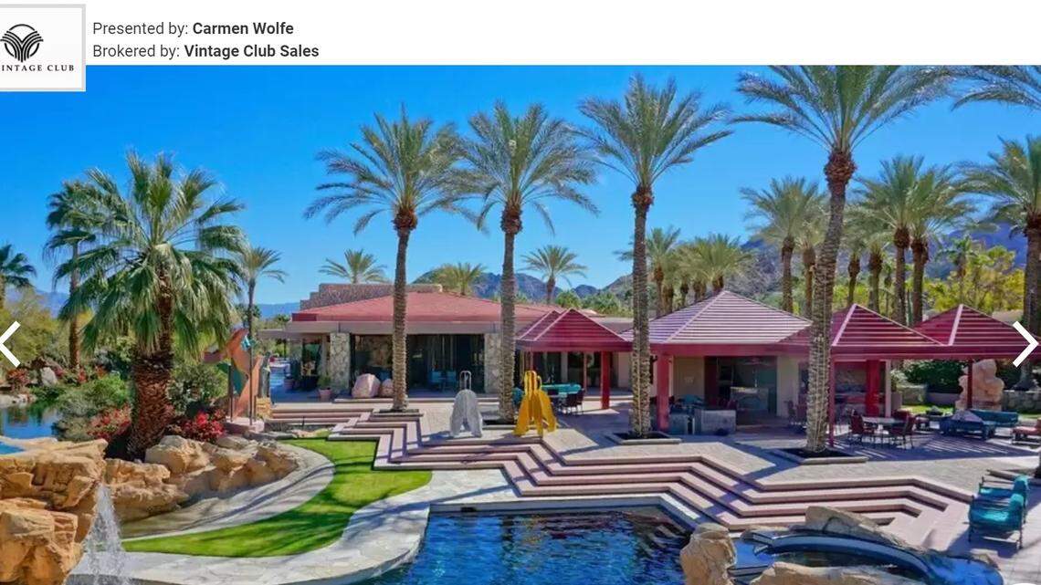 This colorful house in Indian Wells, California, has hit the market for $5.999 million.