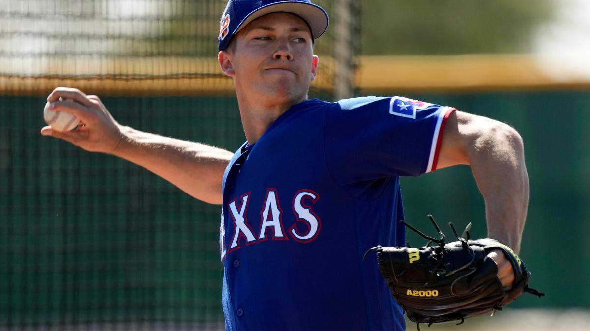 Texas Rangers pitcher Glenn Otto is expected to start in the team’s spring exhibition opener on Friday.