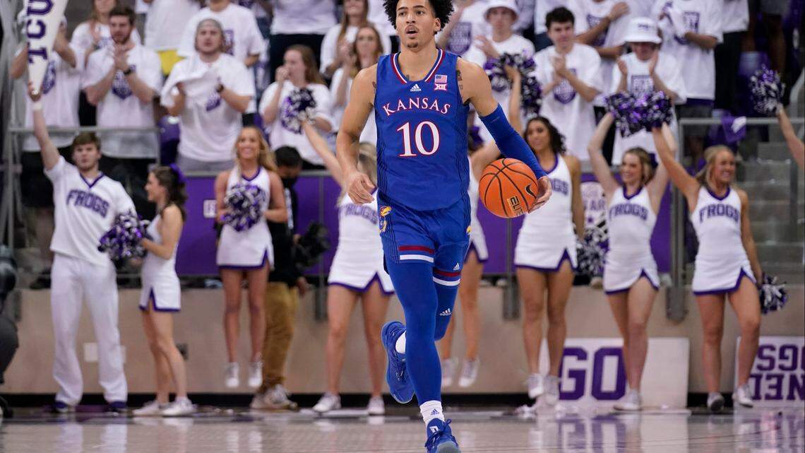 TCU must find a way to contain Kansas forward Jalen Wilson during their game on Saturday if the Horned Frogs are to come away with an upset.
