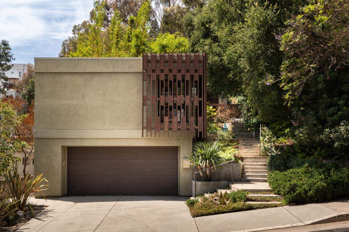 Exterior of the home