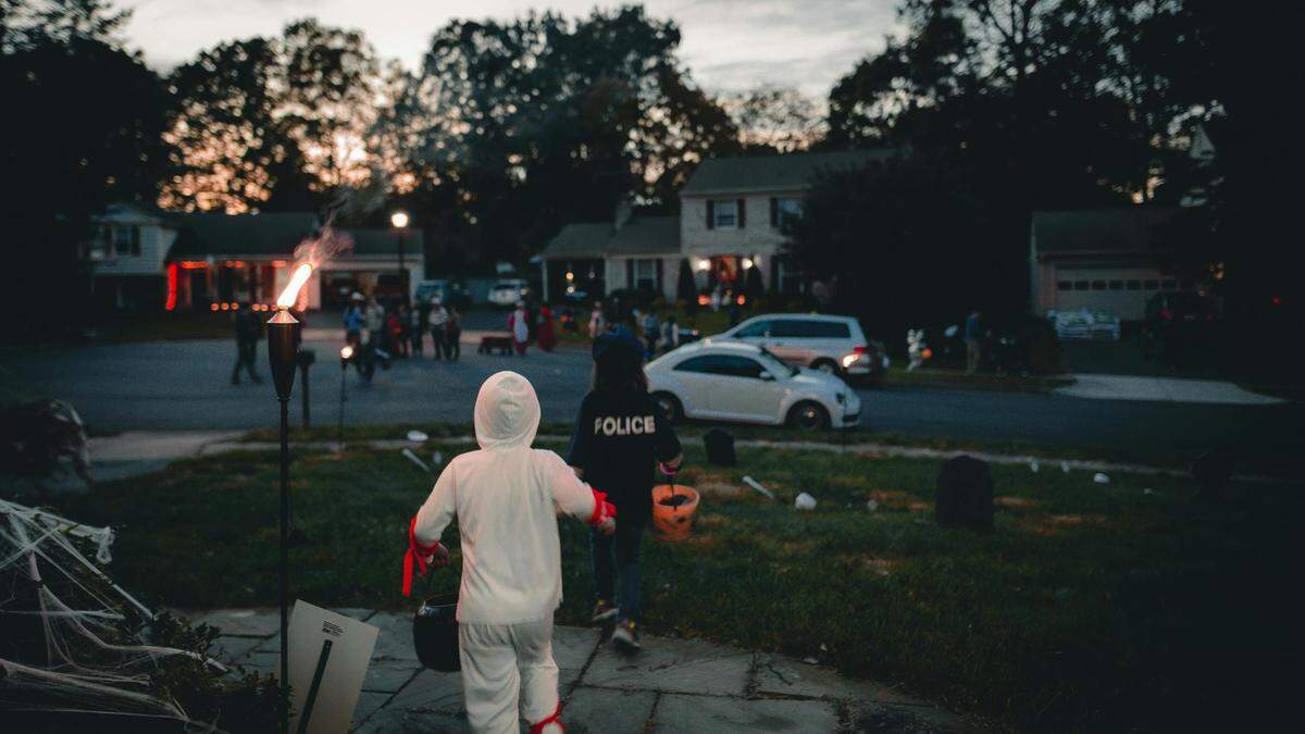Pedestrian traffic crashes are the No. 1 threat to a child while trick or treating.