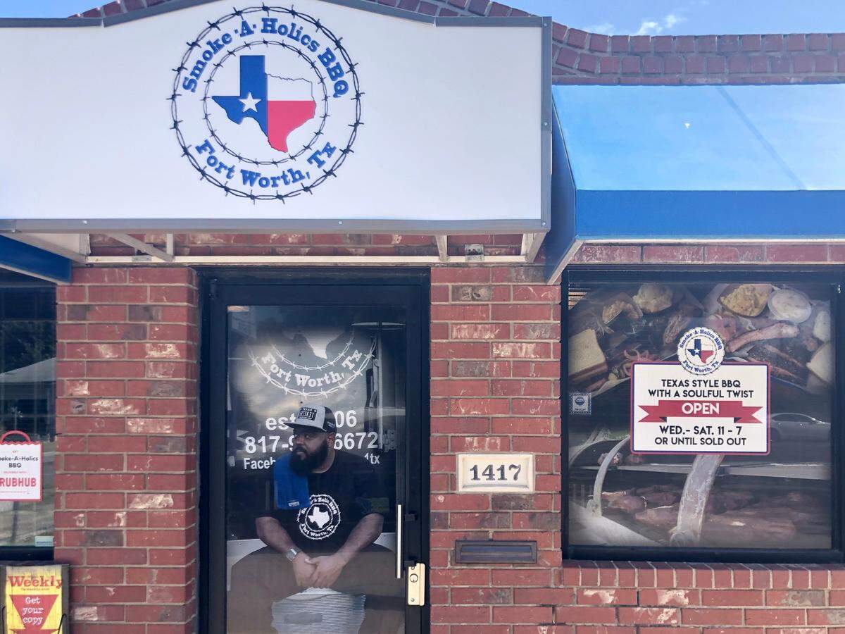 Smoke-A-Holics BBQ is “Texas-style BBQ with a soulful twist.”