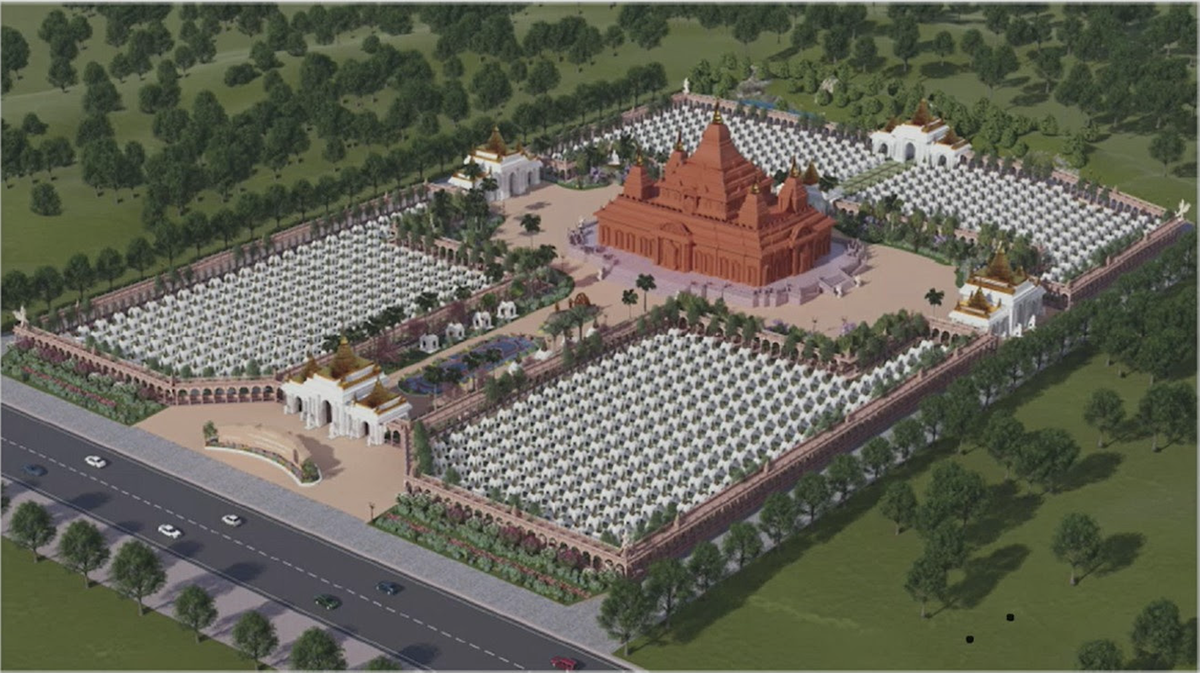 City council Tuesday evening cleared zoning changes allowing for the construction of a 175-foot stupa at the Huong Dao Buddhist temple in east Fort Worth