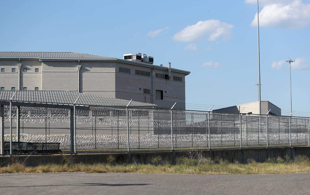 Federal Medical Center Carswell in Fort Worth in a 2020 file photo.