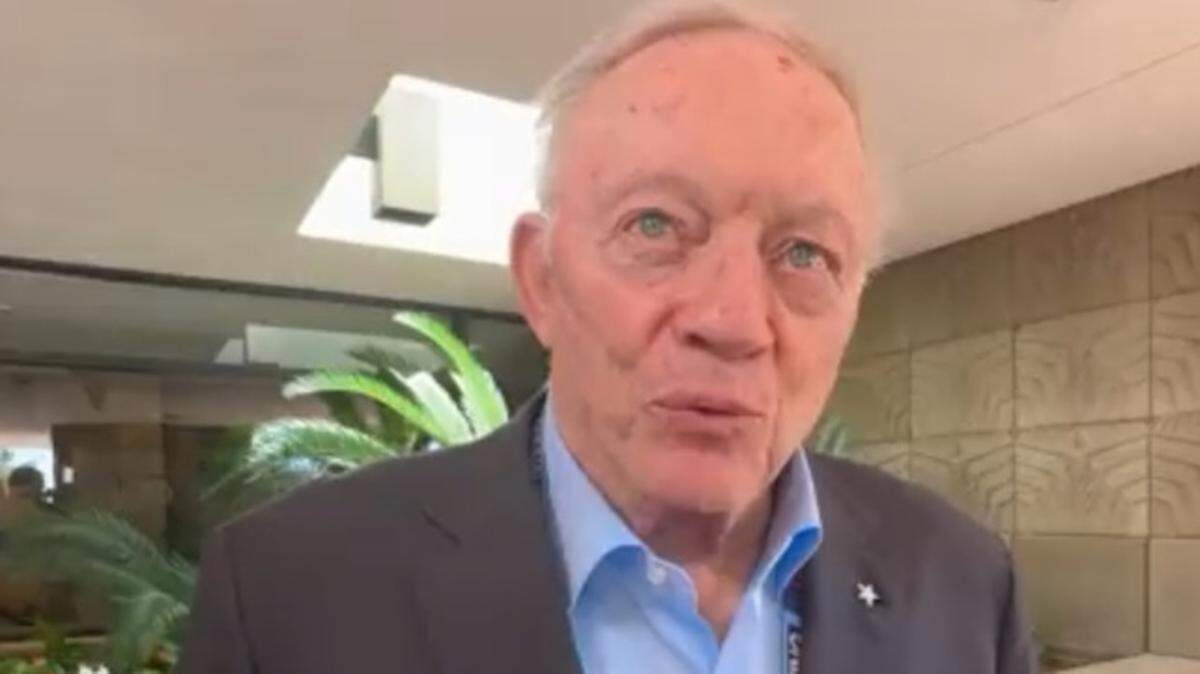 Owner Jerry Jones said Cowboys fans should be excited about the team’s aggressive approach to the offseason.