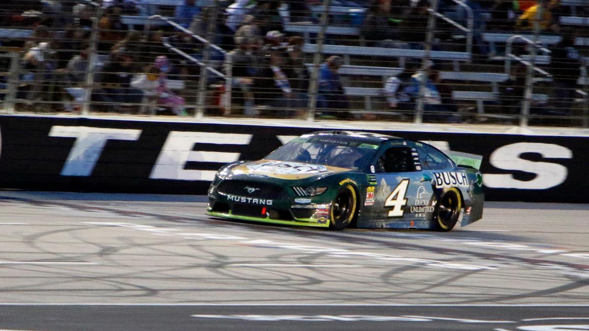 NASCAR driver Kevin Harvick (4) has won three Cup races at Texas Motor Speedway.