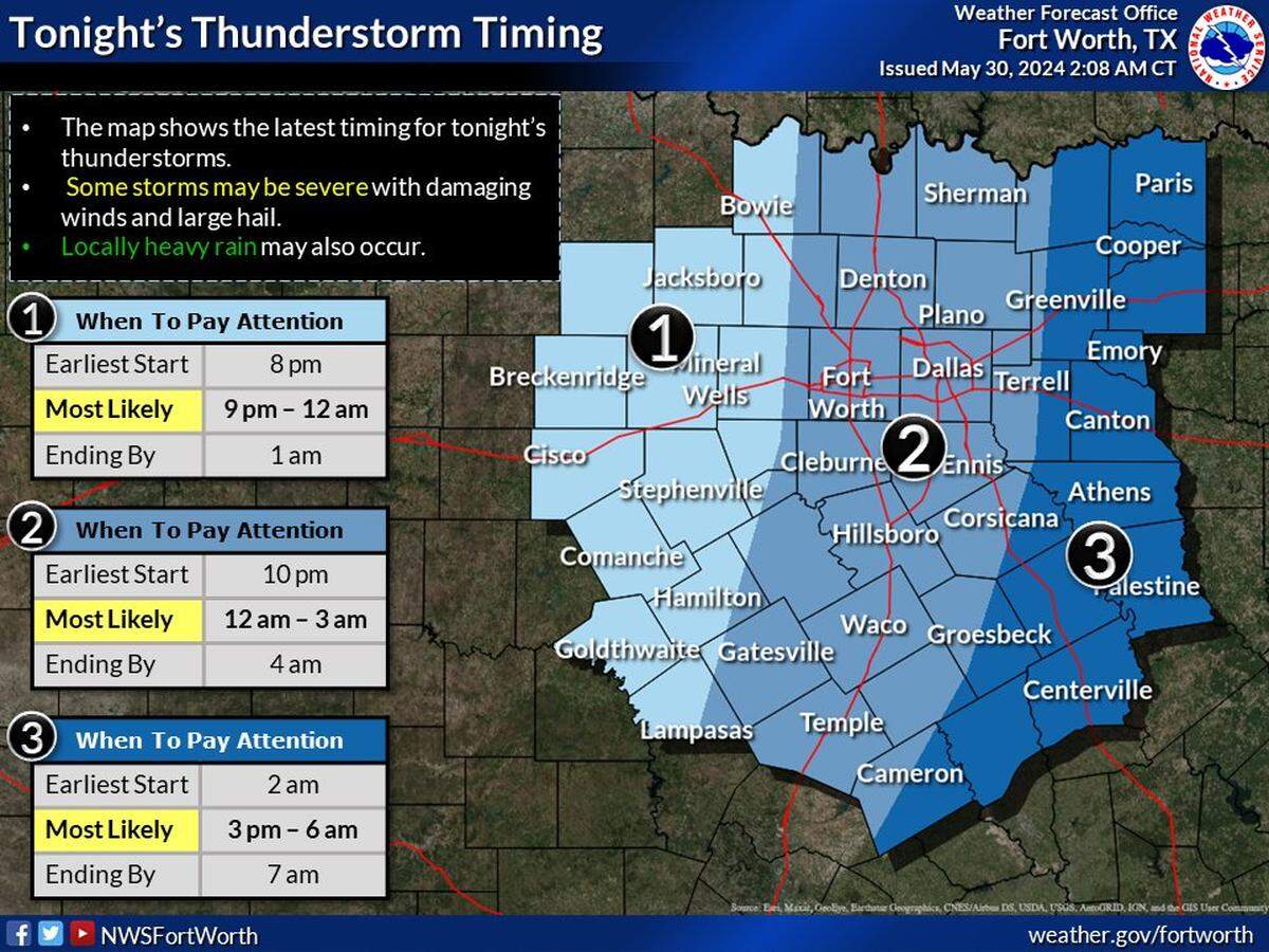 Severe weather returns to the North Texas forecast on Thursday.