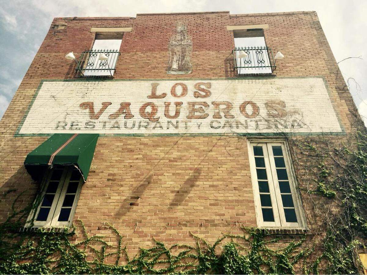 Los Vaqueros Stockyards is in a 100-year old former meat packinghouse.