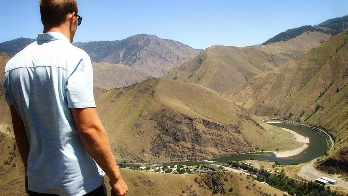 The picturesque views of Riggins, Idaho.