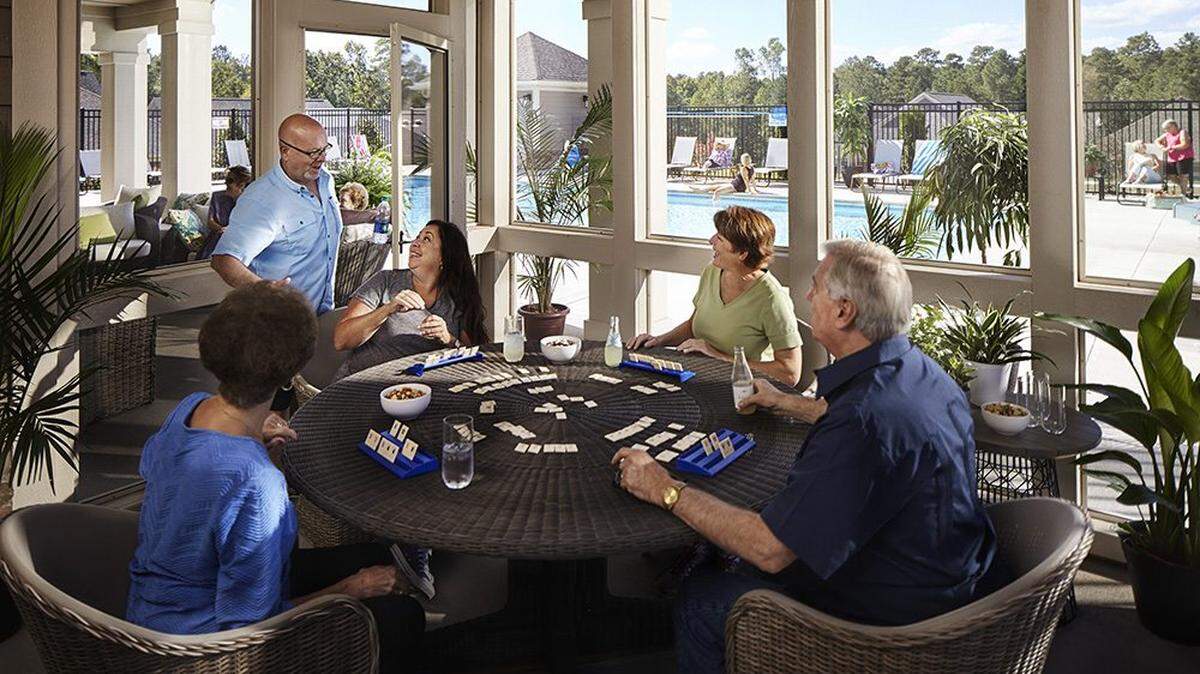 Ladera Mansfield is a 50-plus active-adult, lock-and-leave community consisting of 186 homes.