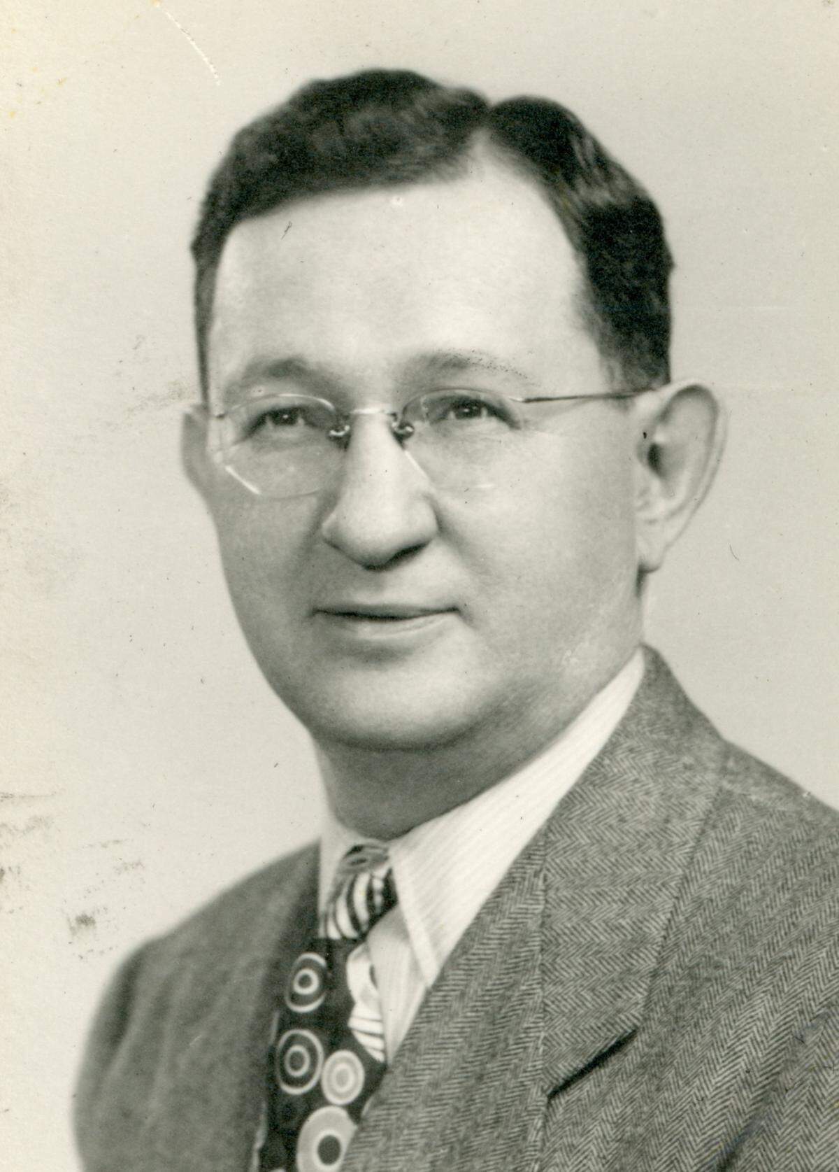 Oilman Sol Brachman, circa 1950.