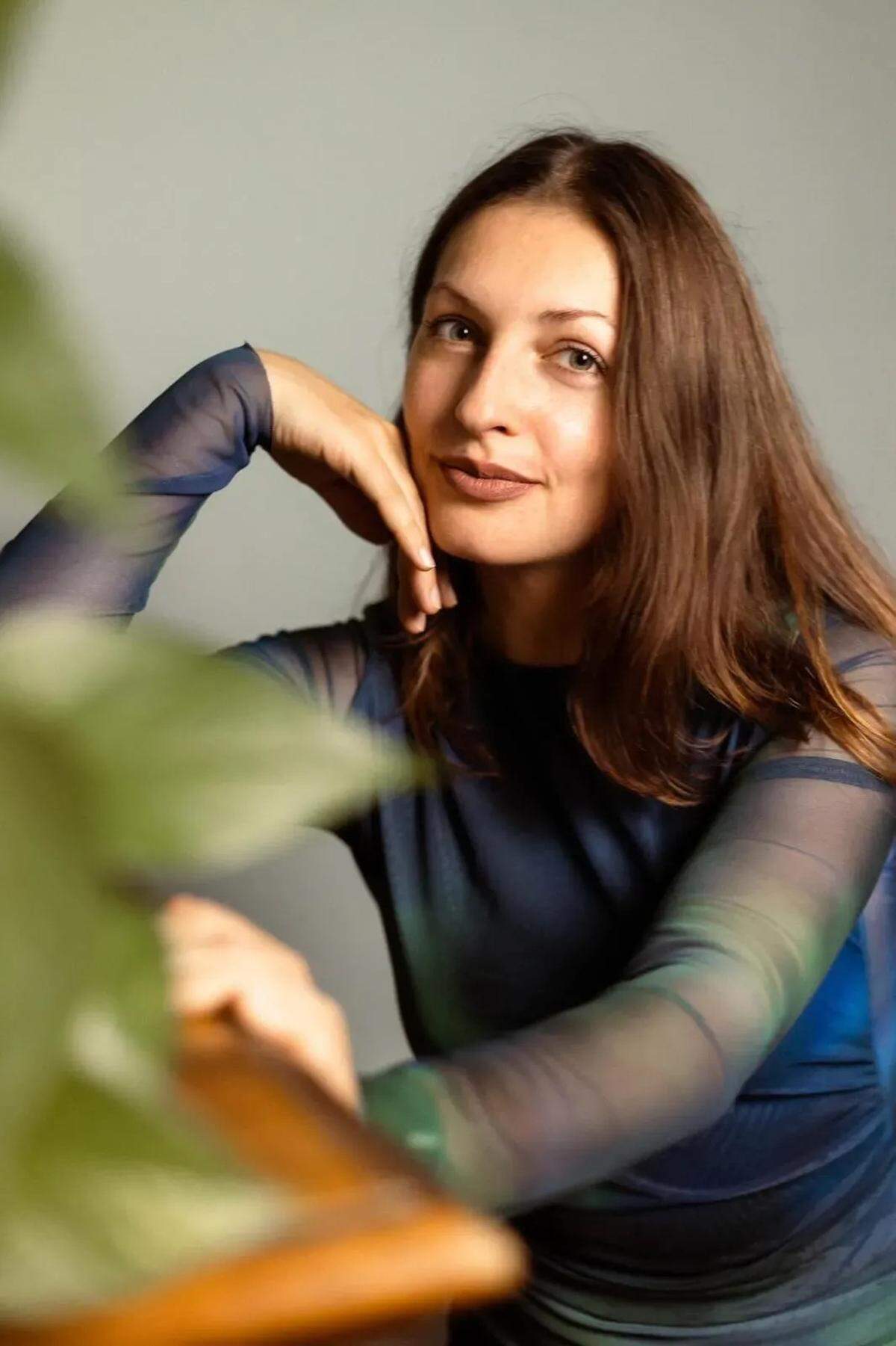 Iryna Antonets, 35, is an art historian. She has continued her work from Kyiv, Ukraine, to Krakow, where, she says, she has learned more about her Ukrainian culture more than ever.