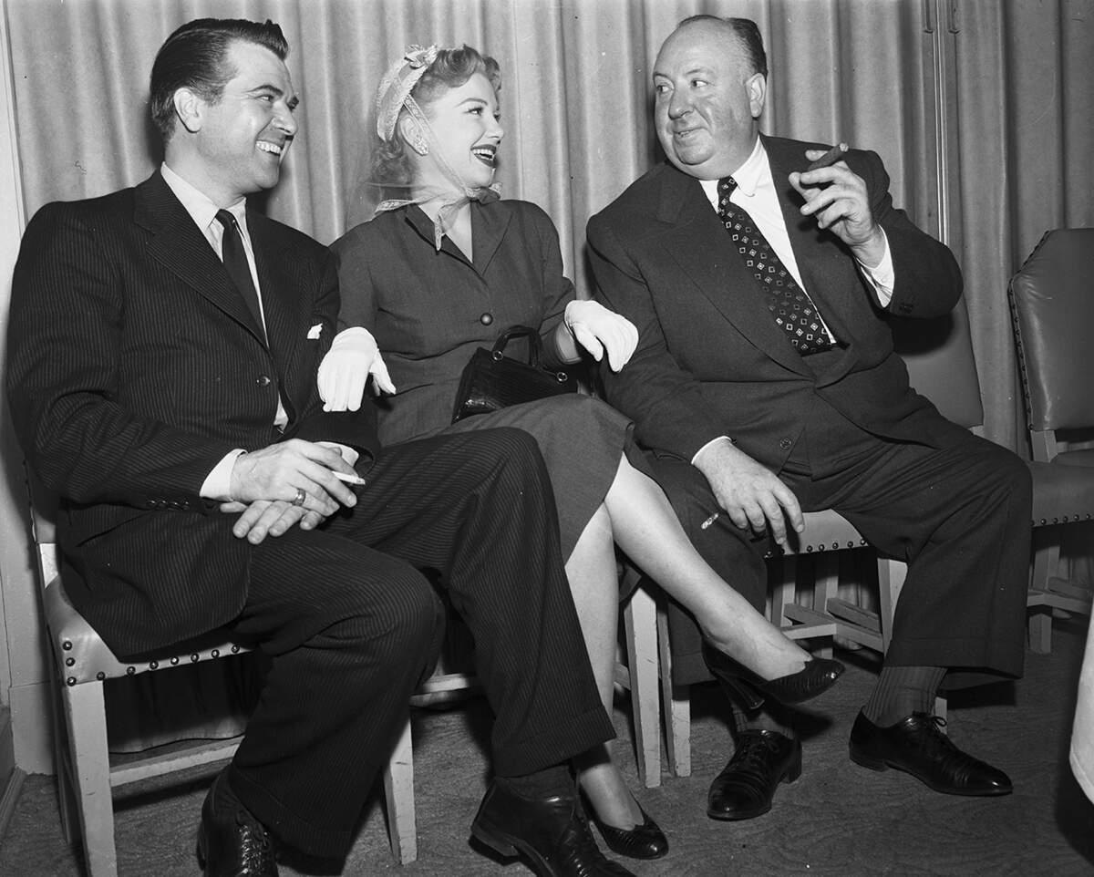 March 4, 1953: Stars of “I Confess,” Roger Dann and Anne Baxter, are kept laughing on their visit to Fort Worth by director Alfred Hitchcock’s humorous comments on movie-making.