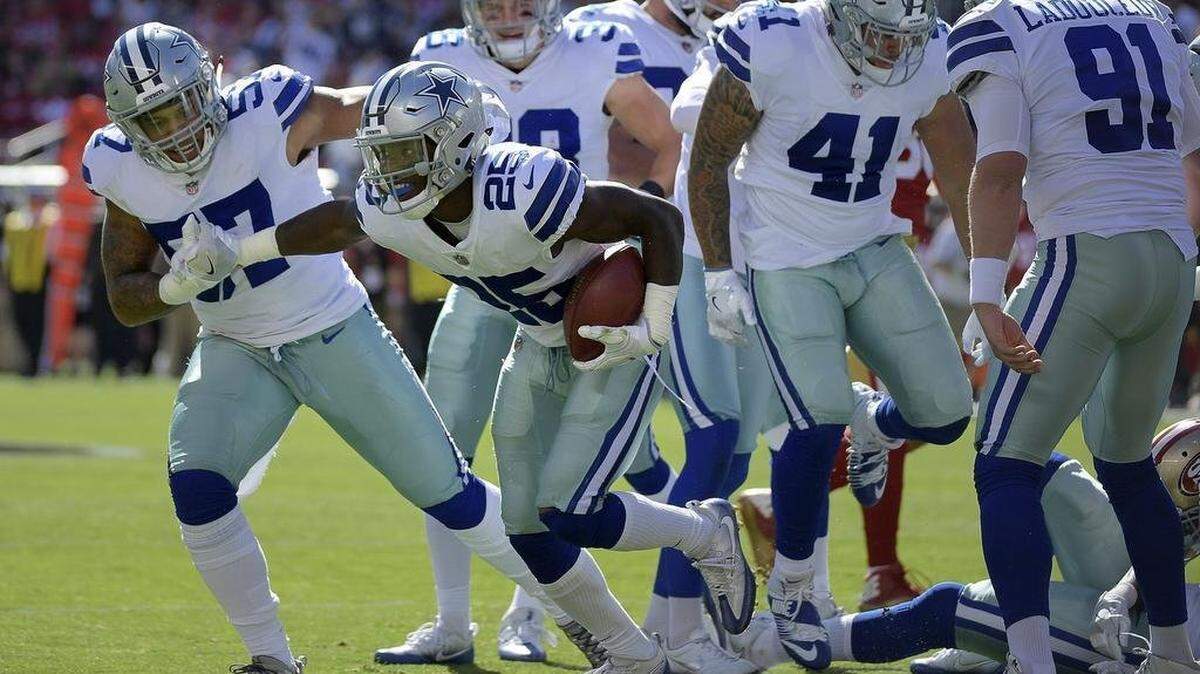 Cowboys safety Xavier Woods looks to return from a hamstring injury this week vs. Seattle.
