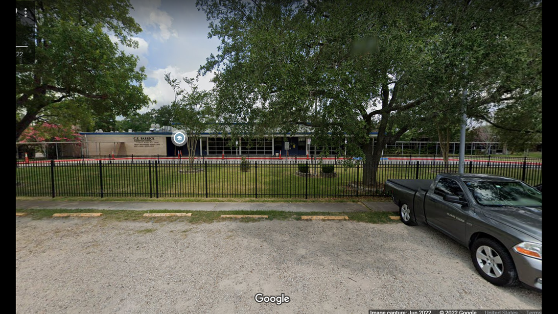 An elementary school secretary is accused of starting a fire in order to avoid questions about missing funds, according to Texas court documents.