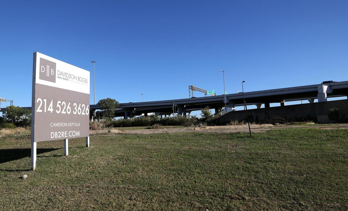 A 2.52 acre parcel for sale at 130 East Lancaster Ave. on Nov. 14. The land was listed for sale around May 2023 but was previously proposed to be home to Kent Lofts, an apartment development with 248 units.