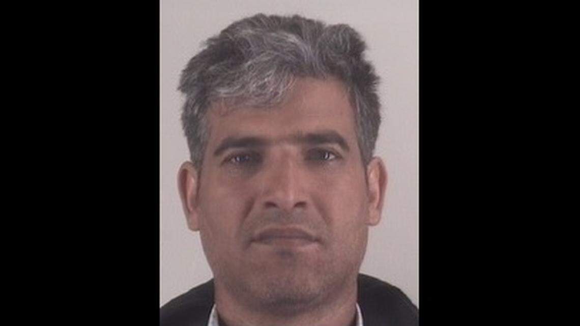 Hashem Ramezanpour was in custody Wednesday in the Tarrant County Jail. He was arrested Sunday and accused in the October sexual assault of a 77-year-old passenger.