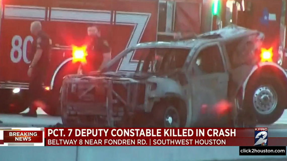 A Harris County Sheriff’s deputy was hit by an intoxicated driver and killed in Houston.