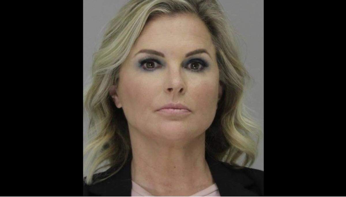 Shelley Luther’s booking photo from Dallas County Jail.