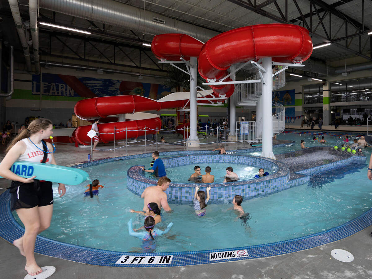 The Keller Pointe, a 90,000-plus-square-foot facility, has both indoor and outdoor swimming areas among its many recreational amenities.