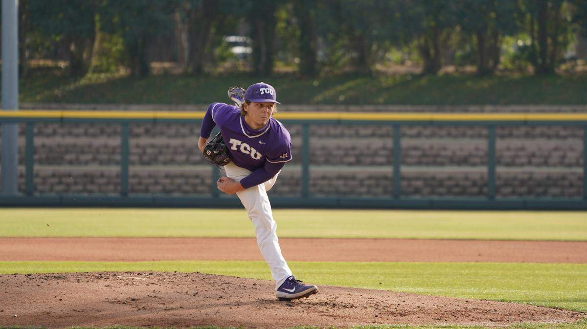 If the season started today, sophomore left-hander Austin Krob would be in the weekend rotation, Jim Schlossnagle said.