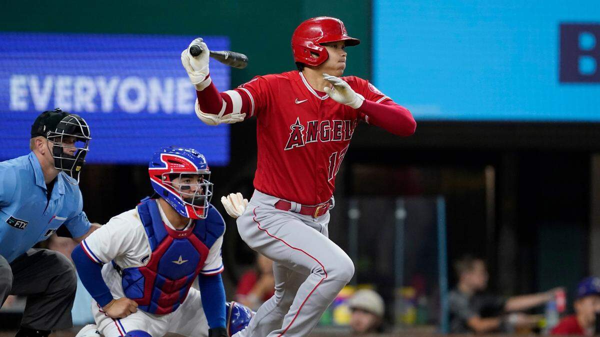 The Los Angeles Angels and Shohei Ohtani beat the Texas Rangers 7-2 Wednesday night at Globe Life Field. It’s the Rangers’ 100th loss of the season.