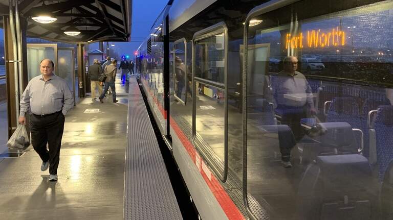 Starting today, TEXRail is no longer free. Are people riding the trains anyway?
