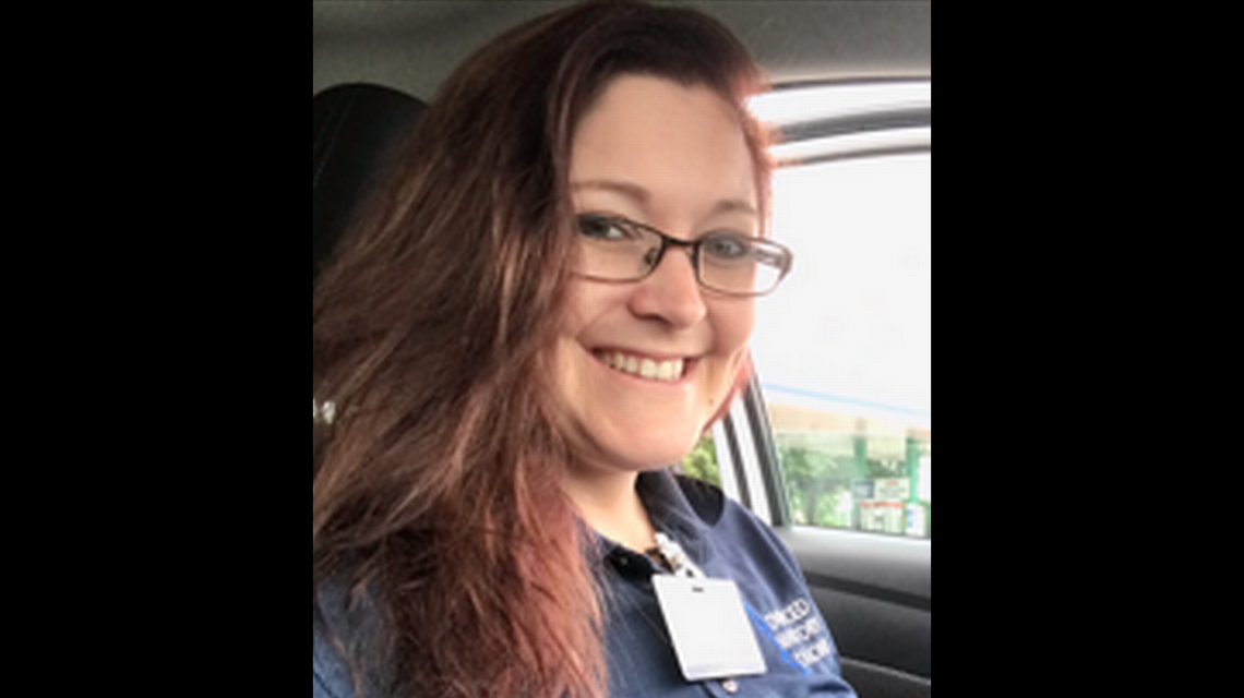 Courtney Trettel was laid off from her job as a quality control specialist and told to file for unemployment.