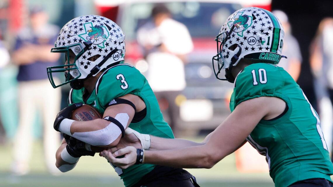 Southlake Carroll football cruises past Highland Park, advances to state quarterfinals