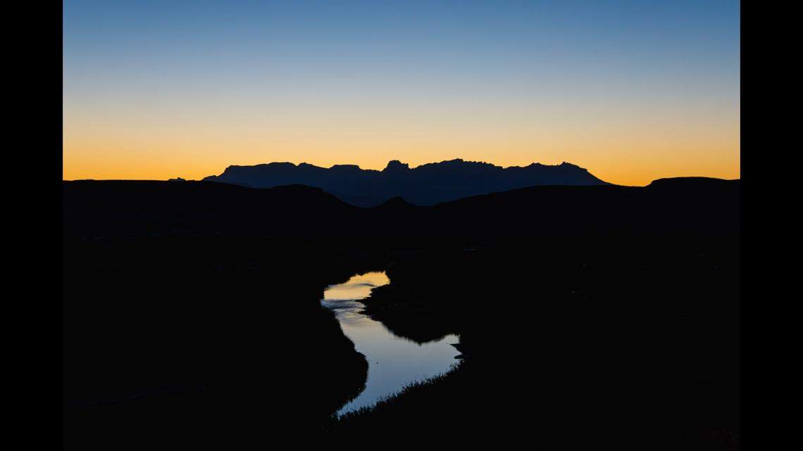 Smugglers fleeing Customs and Border Protection agents in Texas crashed into the Rio Grande river, officials said. They swam to safety, but left a migrant behind in the trunk.
