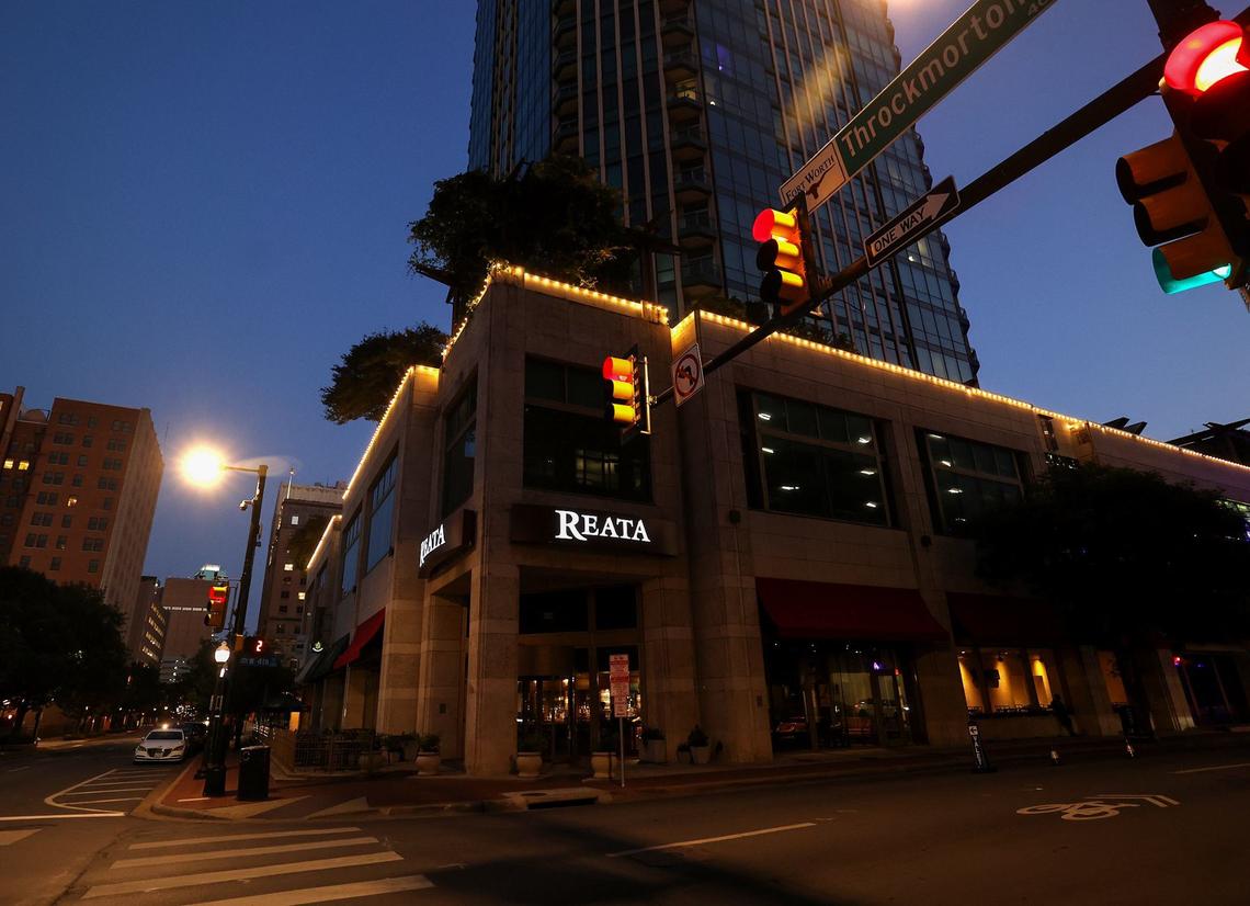 The new location of Reata at Throckmorton and West Fourth streets in downtown. The restaurant left its former location in Sundance Square after it was unable to work out a new lease.