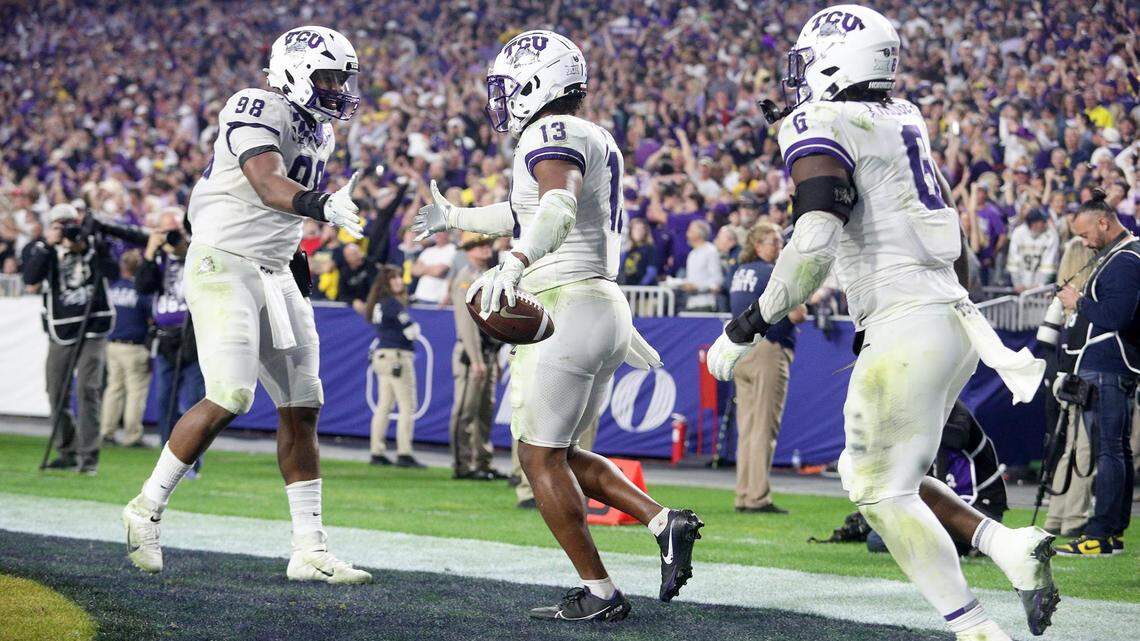 How TCU upset Michigan 51-45 in Fiesta Bowl to advance to CFP finals