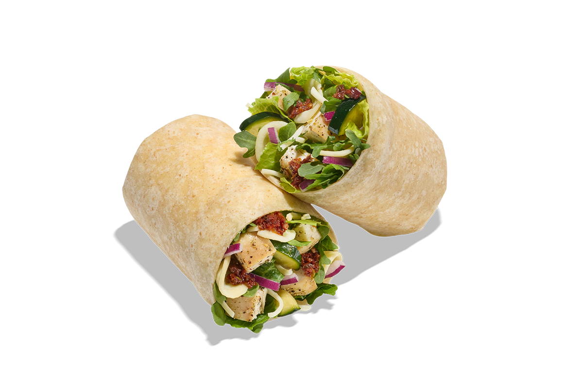 Tuscan Summer Wrap from Salad and Go.