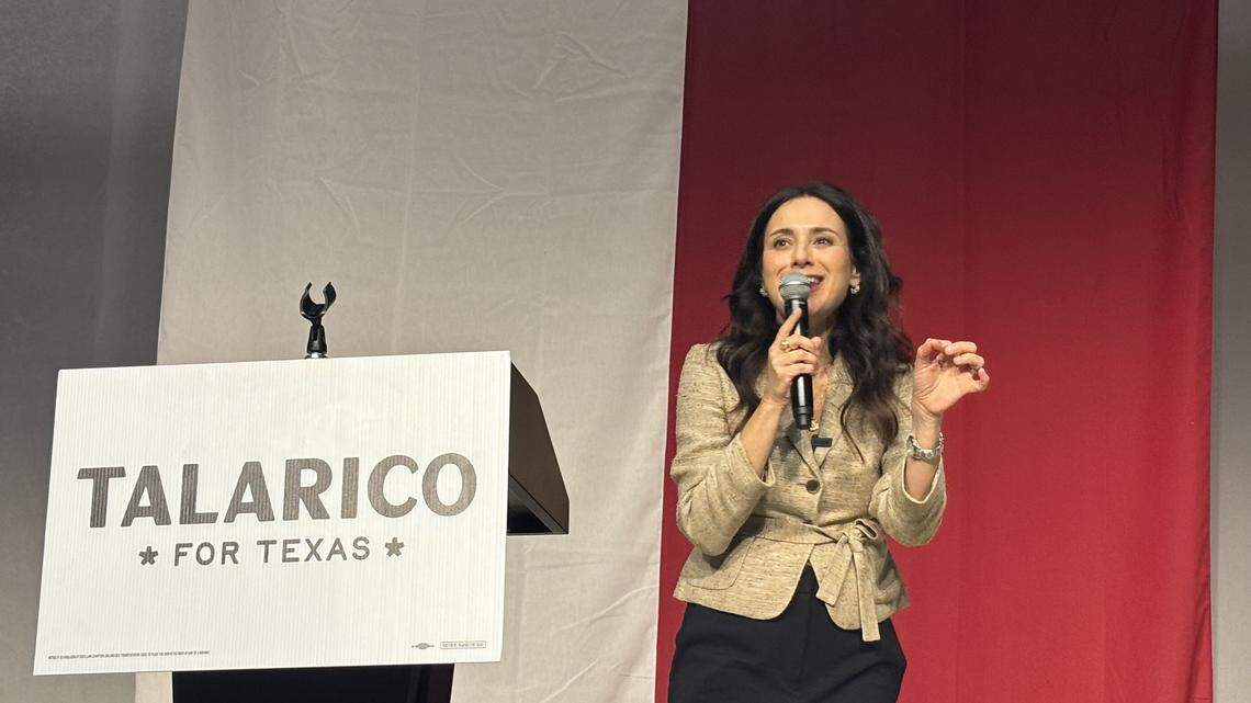 Gina Hinojosa joins Talarico in DFW for ‘The People vs. Ken Paxton Tour’