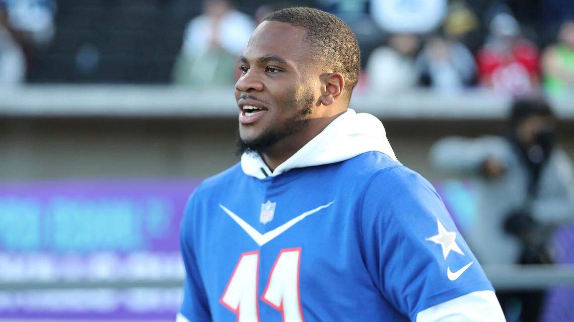 Dallas Cowboys linebacker Micah Parsons beat teammate Trevon Diggs, Tyreek Hill, and Nick Chubb in the 2022 Pro Bowl Skills Showdown Wednesday in Las Vegas. The results weren’t announced until the event was broadcast on ESPN Thursday night.