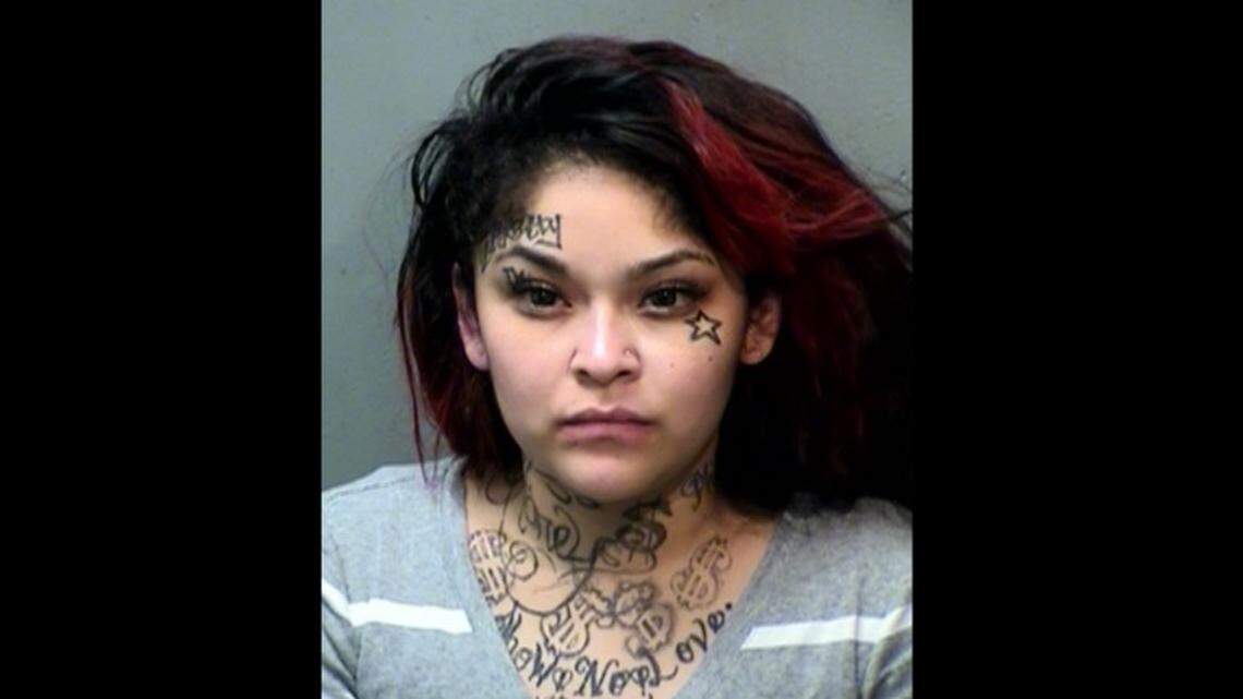 Cassandra Garcia of Fort Worth has been arrested and accused in the robbery and killing of a man Saturday morning at a Fort Worth motel.