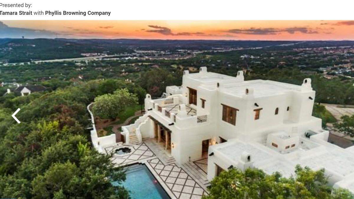 The custom-built San Antonio estate was placed on the market in 2019 for $8.9 million before it was slashed to $7.5 recently.