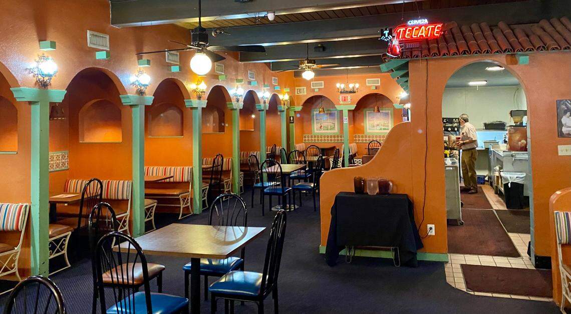 The original Pulido’s near Montgomery Street still looks like in the 1970s.