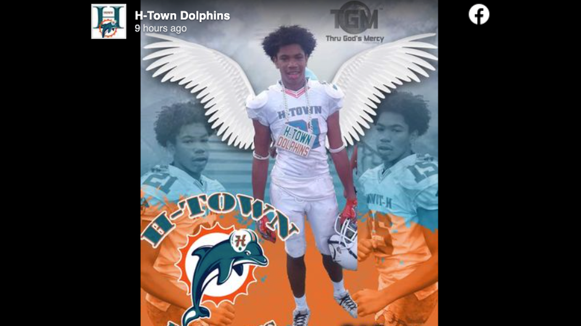 Zion Lampley, 16, was shot and killed in Houston on Sunday, Feb. 12, police say.