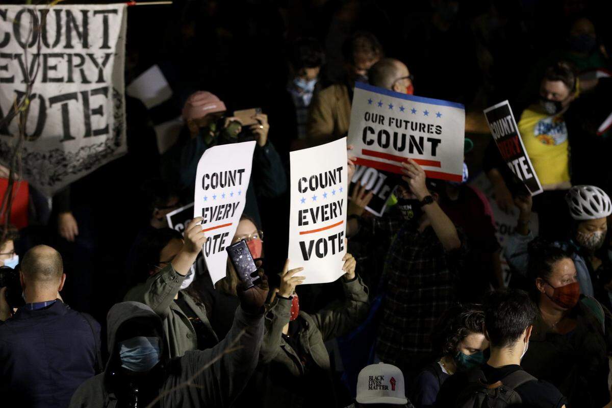 In 2020, these Pennsylvania voters were still awaiting results on the Thursday after Election Day.