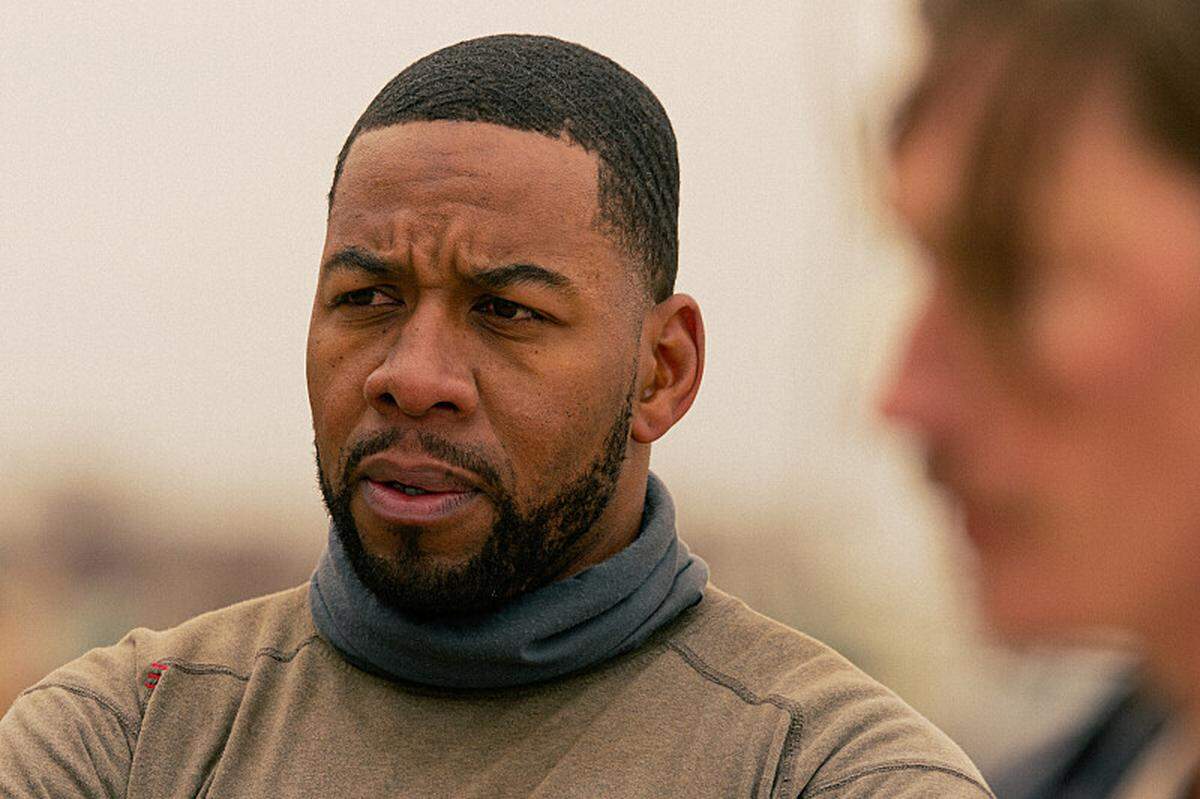 Mustafa Speaks as Boss in season 1, episode 3 of “Landman” streaming on Paramount+.