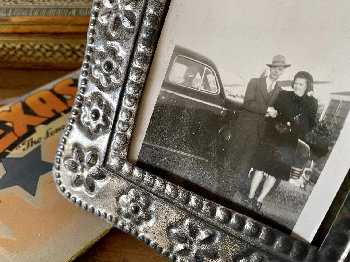 Bud and Liona Kennedy of Fort Worth paid $600 to adopt a son in 1955.