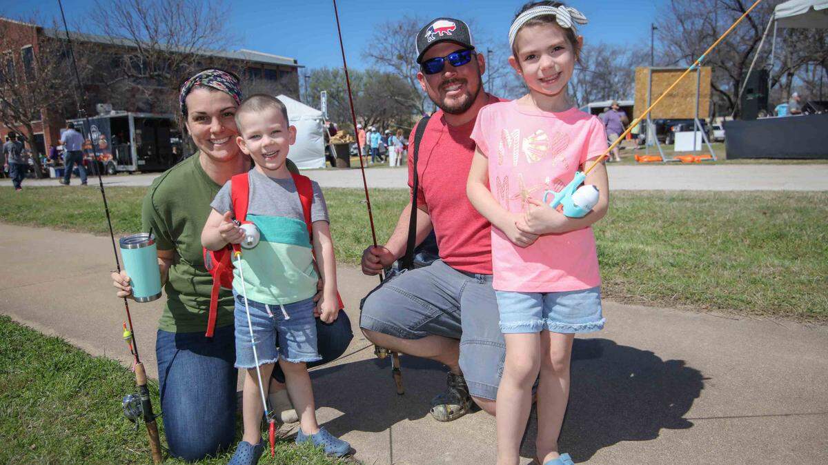 In this file photo, visitors enjoy the activities during the TRWD Flyfest in 2019. This year’s Flyfest is set for Saturday, March 12 along the Clear Fork of the Trinity River near Bryant Irvin Road and River Park Drive..