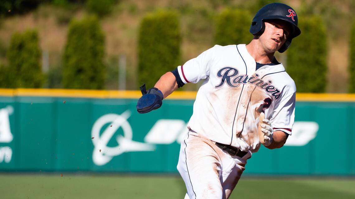 John Andreoli spent most of 2018 with Triple A Tacoma, though he did make his MLB debut with Seattle in May and later played for Baltimore.