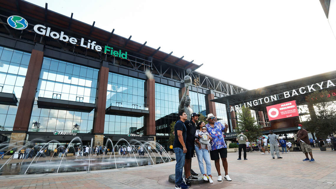 Dónde estacionarse para los partidos de los Texas Rangers en el Globe Life Field